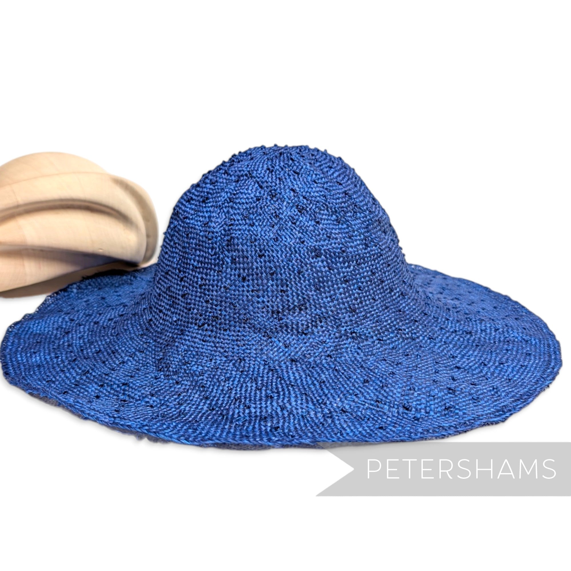Knotted Ramie Straw Capeline Hat Body - 11"