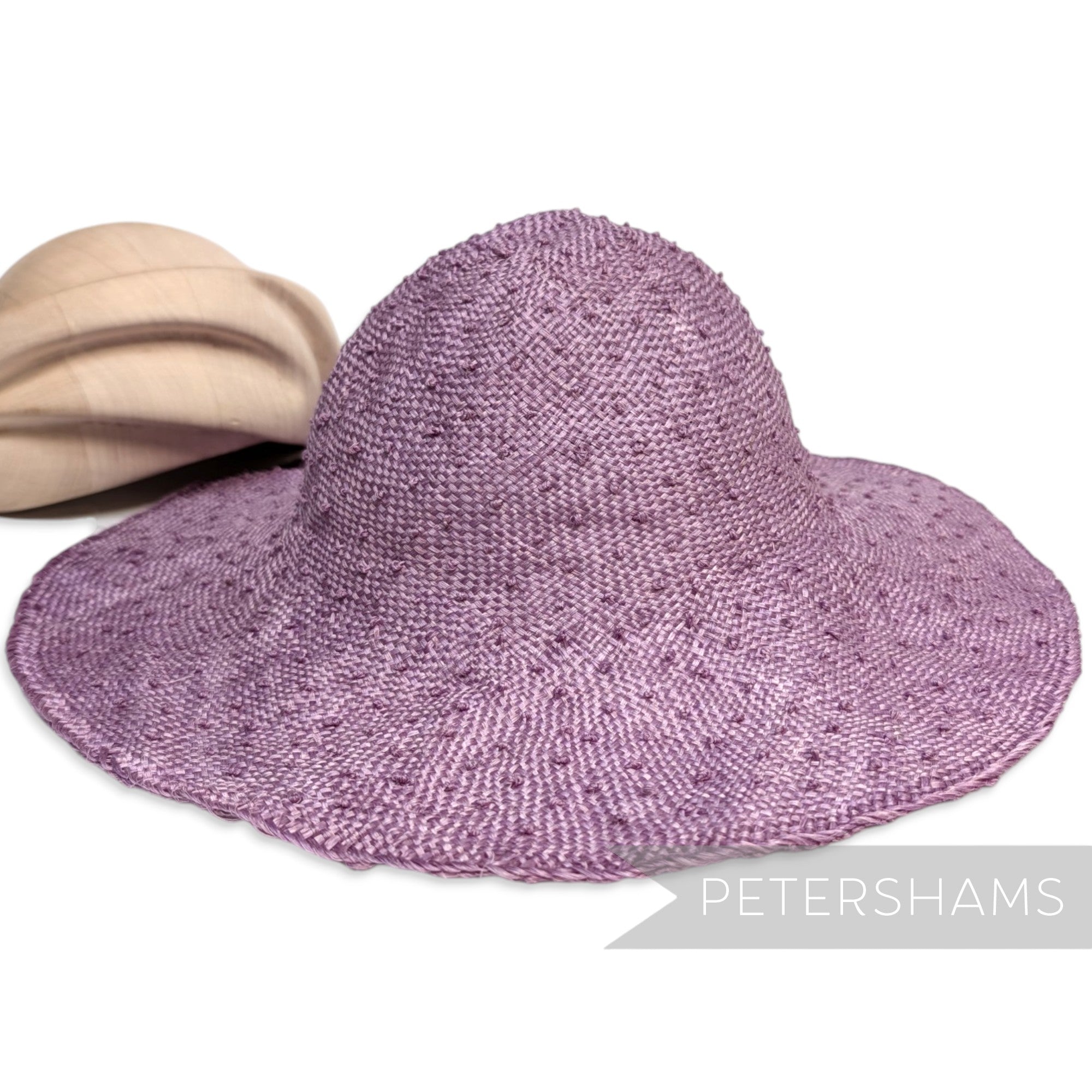 Knotted Ramie Straw Capeline Hat Body - 11"