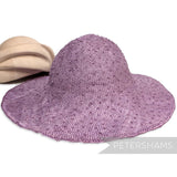 Knotted Ramie Straw Capeline Hat Body - 11"