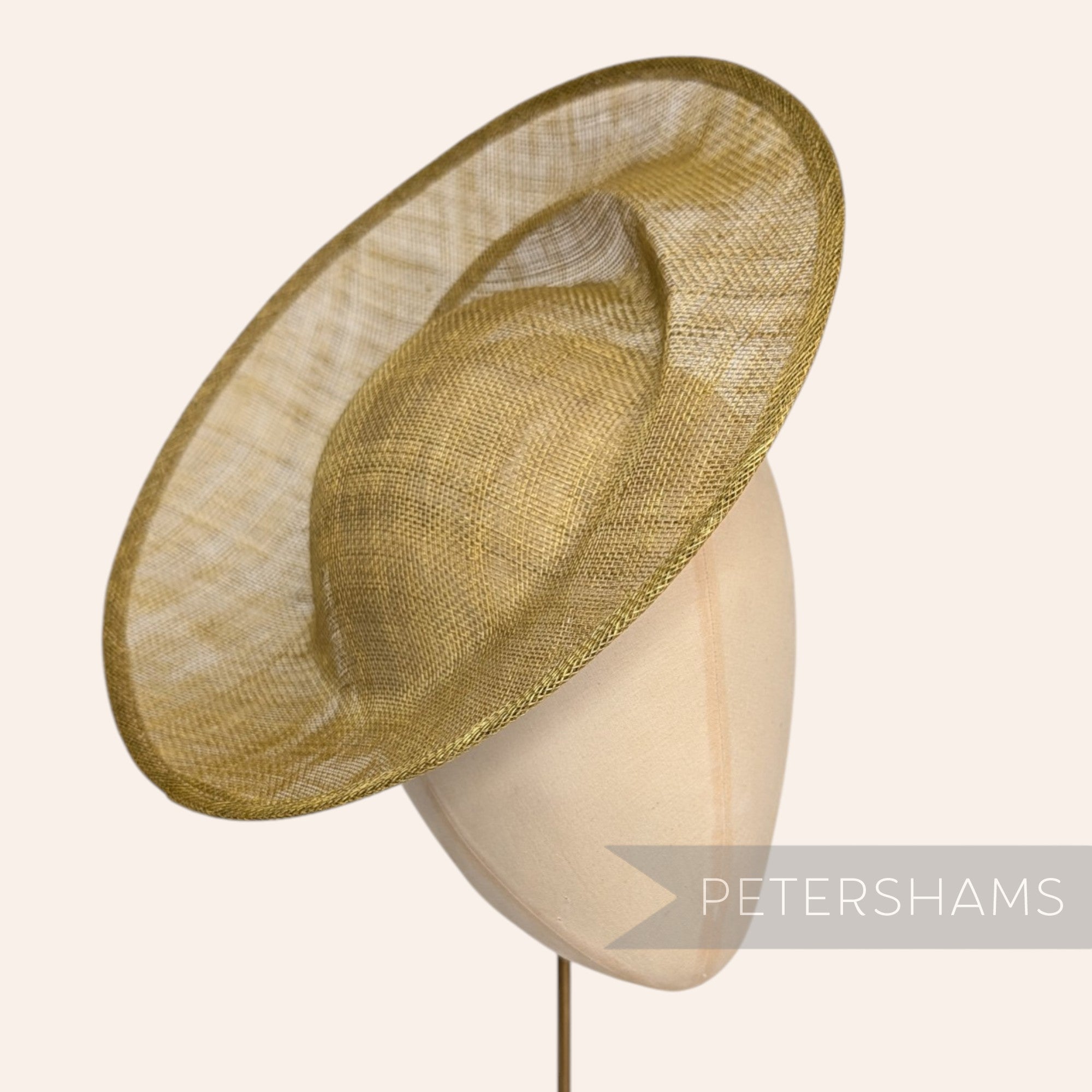 'Cindy' Sinamay Orbital Pleat Fascinator Hat Base