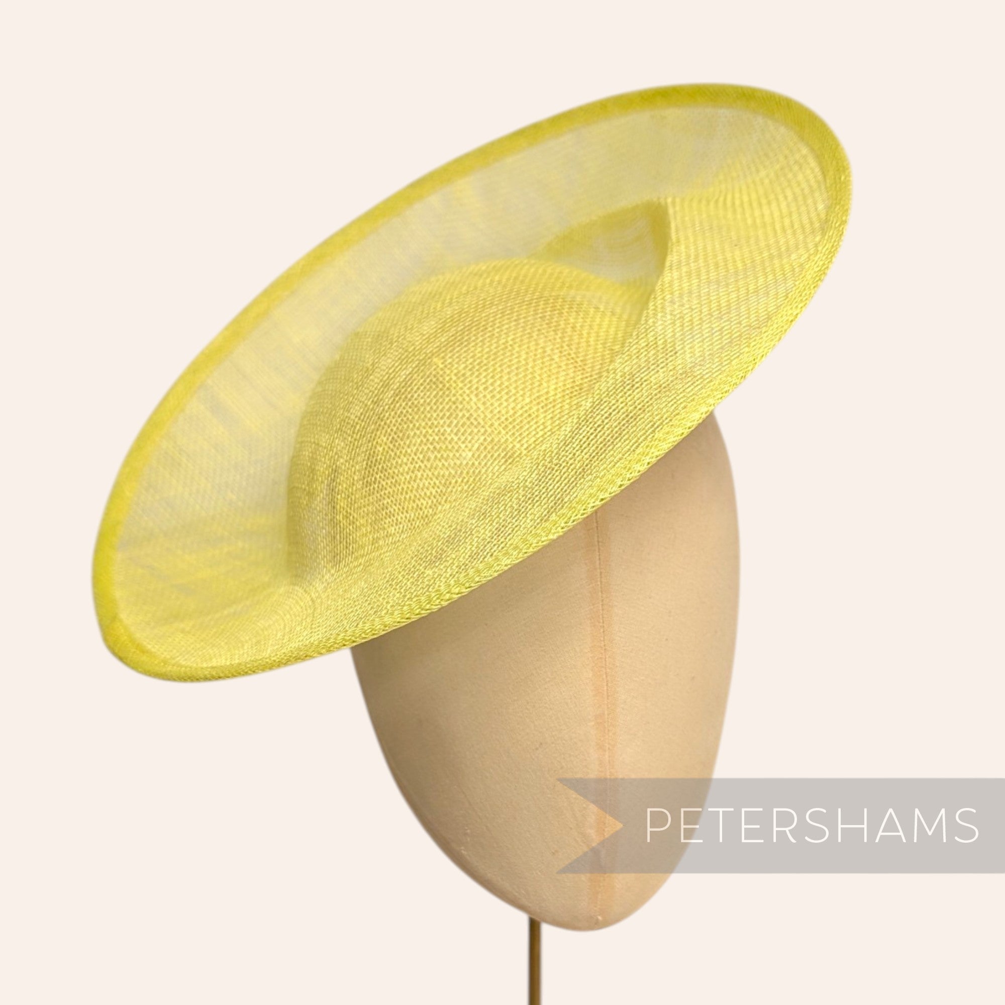'Cindy' Sinamay Orbital Pleat Fascinator Hat Base