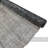 Hand Woven Lurex Threaded Sinamay Fabric - 1/2m