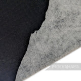 *Limited Stock* 133cm Wide Quilted Black Wadded Backing Fabric - 1.2m