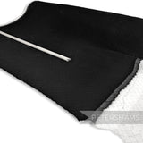 *Limited Stock* 133cm Wide Quilted Black Wadded Backing Fabric - 1.2m