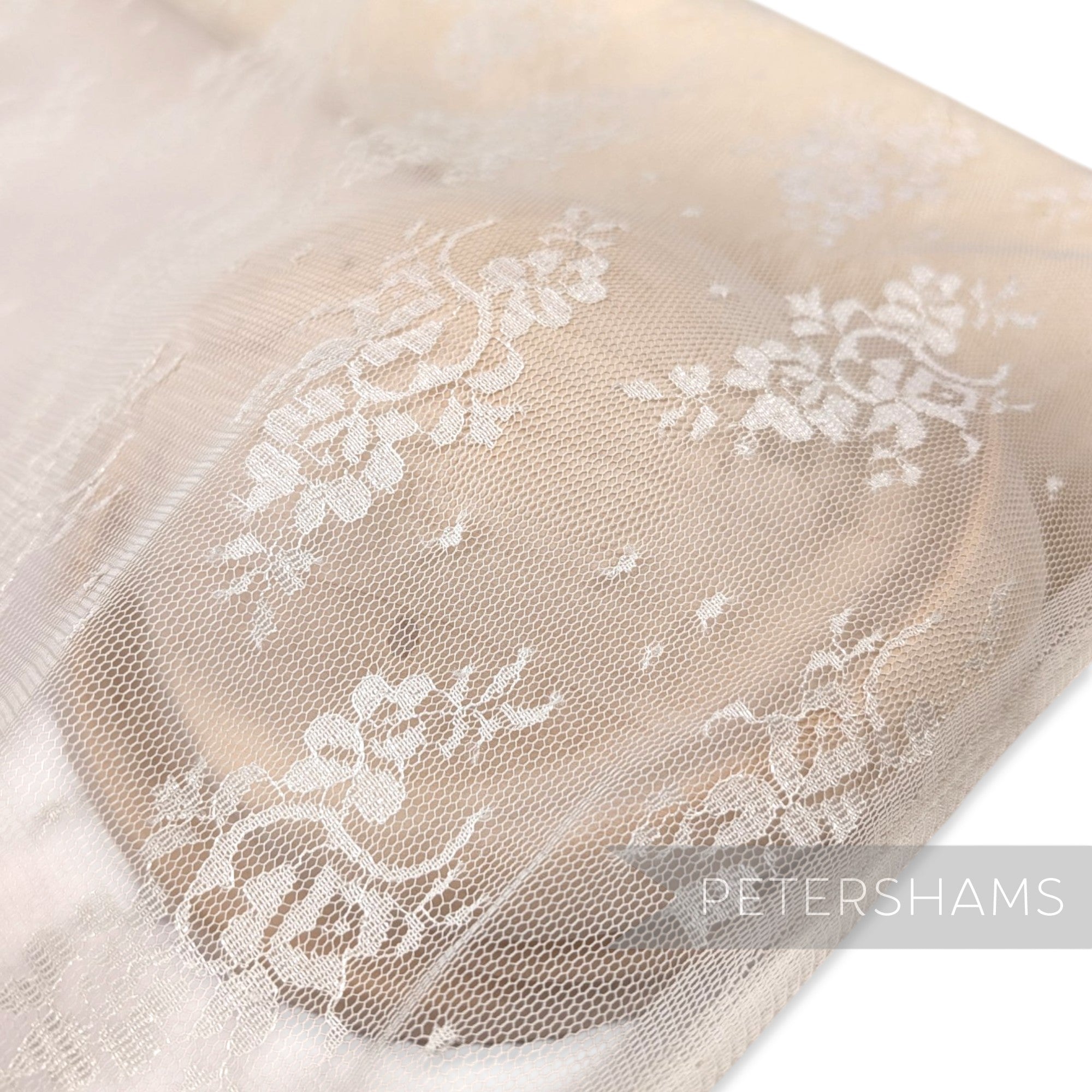 Extra Wide 1.45m Ivory Lace - 1m