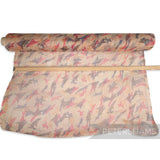Early 90's Vibe Graphic Print Sinamay Fabric - 1/2m