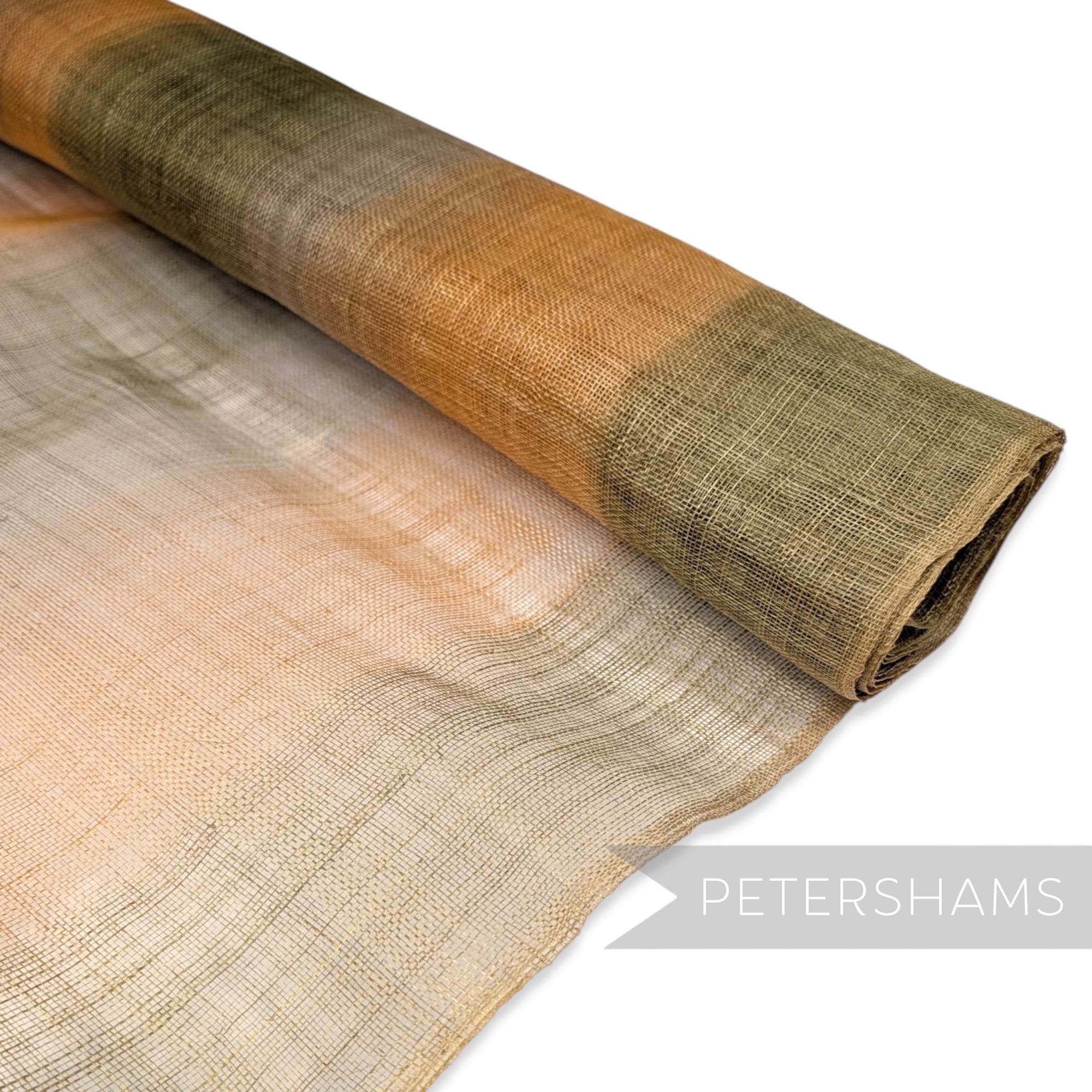 Chunky Stripe Sinamay Fabric - 1/2m