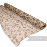 Simple Flower Printed Sinamay Fabric - 1/2m