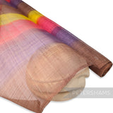 Chunky Stripe Sinamay Fabric - 1/2m