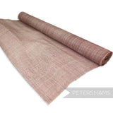 Stiff Woven 2-Tone Sinamay Abaca Fabric - 1/2m