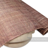 Stiff Woven 2-Tone Sinamay Abaca Fabric - 1/2m