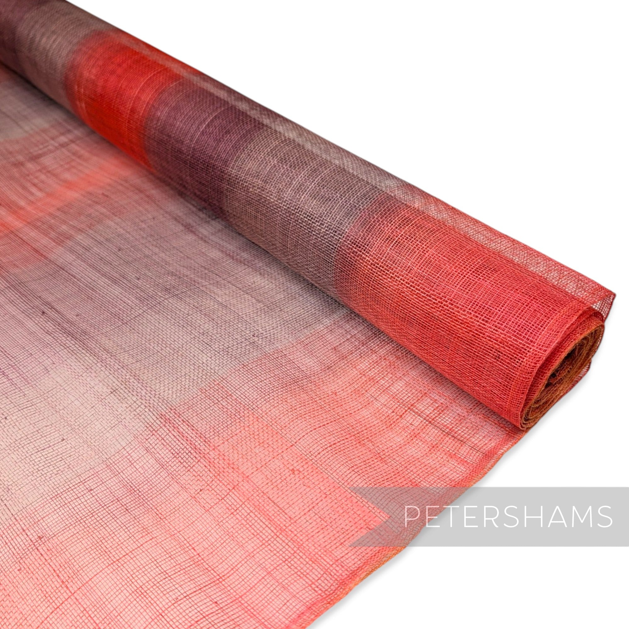 Chunky Stripe Sinamay Fabric - 1/2m