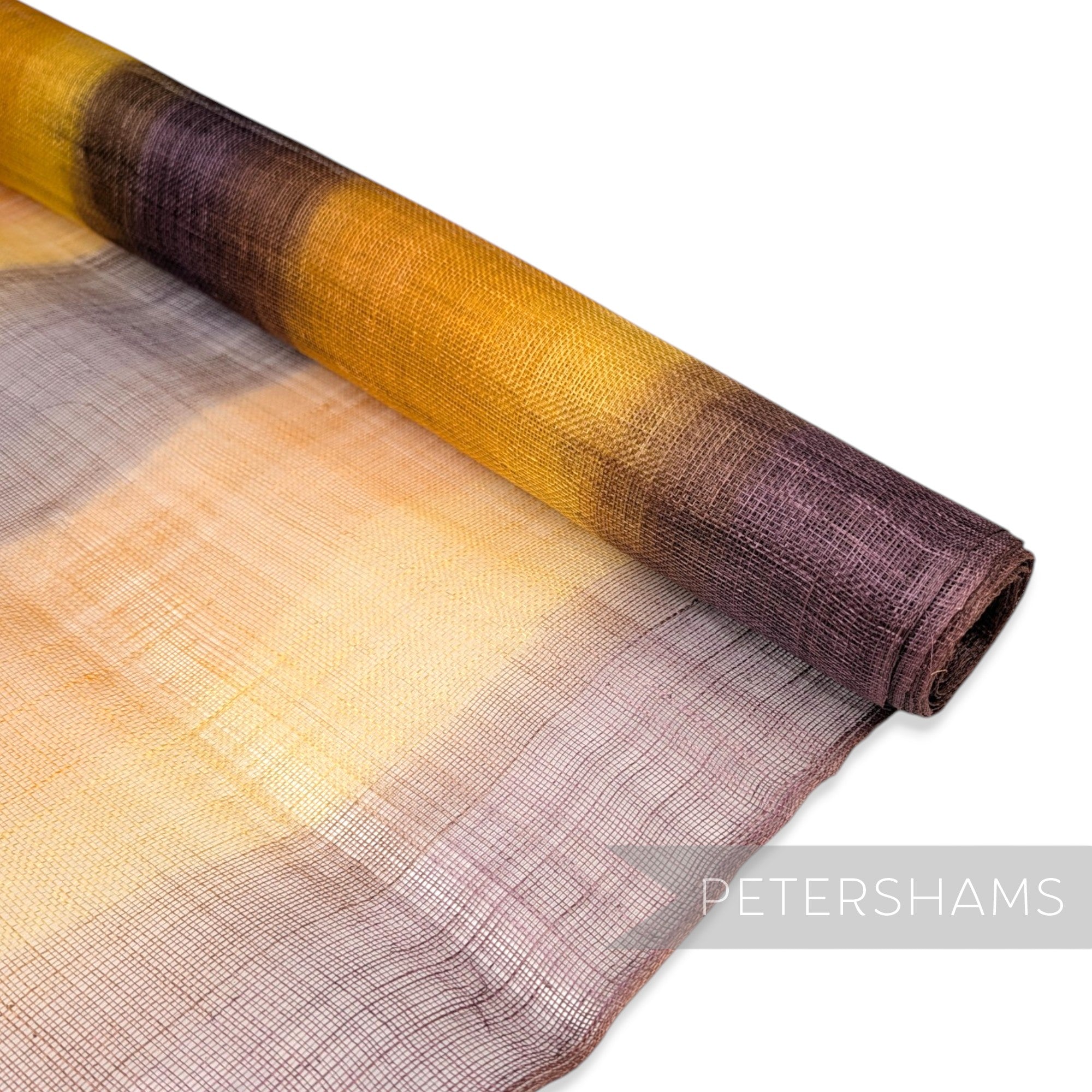 Chunky Stripe Sinamay Fabric - 1/2m