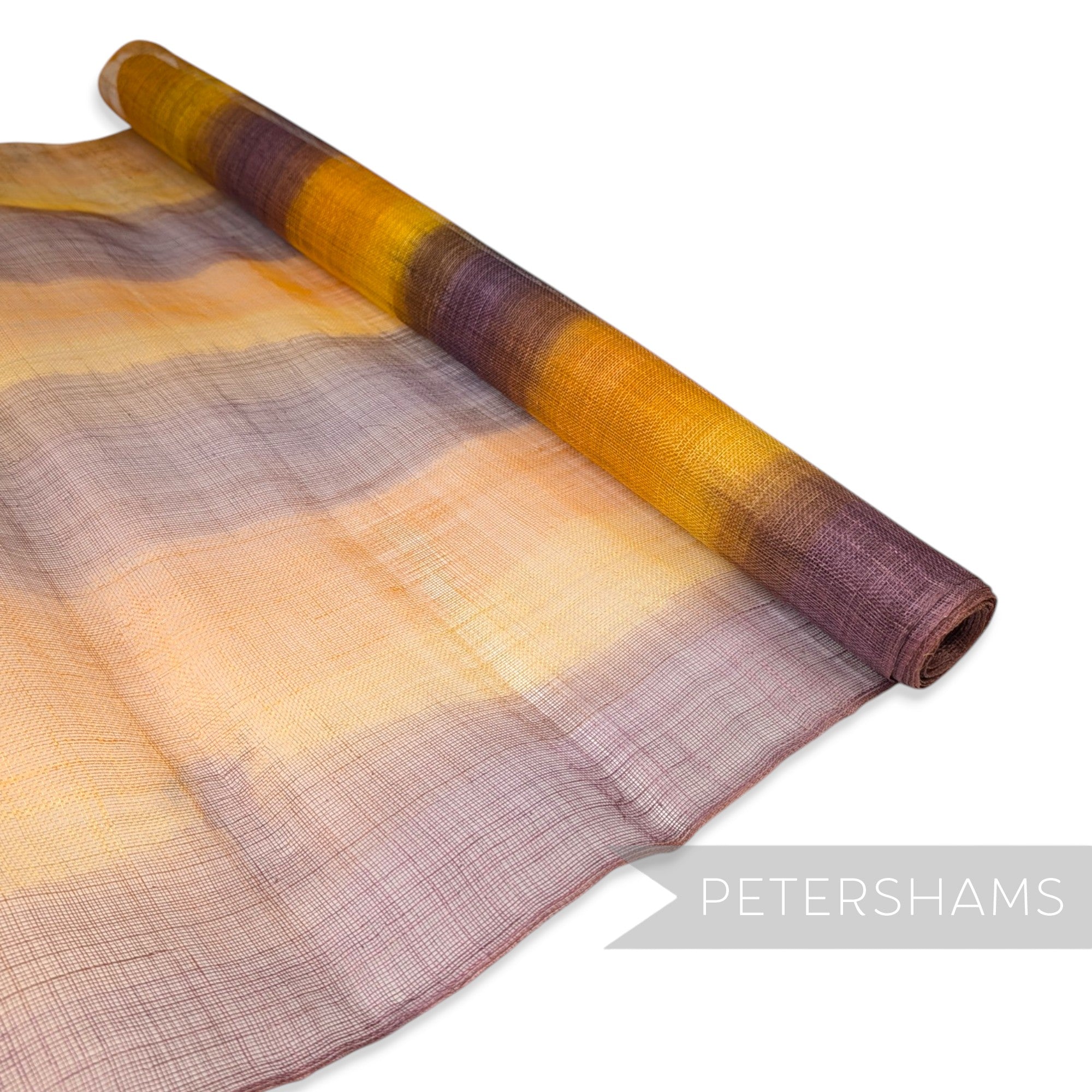 Chunky Stripe Sinamay Fabric - 1/2m