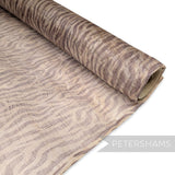 Zebra Print Sinamay Fabric - 1/2m