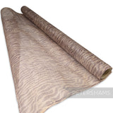Zebra Print Sinamay Fabric - 1/2m