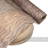 Zebra Print Sinamay Fabric - 1/2m