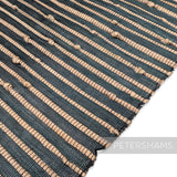Knotted Raffia Detail Buntal (Jinsin) Fabric - 1/2m