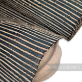 Knotted Raffia Detail Buntal (Jinsin) Fabric - 1/2m