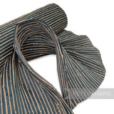 Knotted Raffia Detail Buntal (Jinsin) Fabric - 1/2m