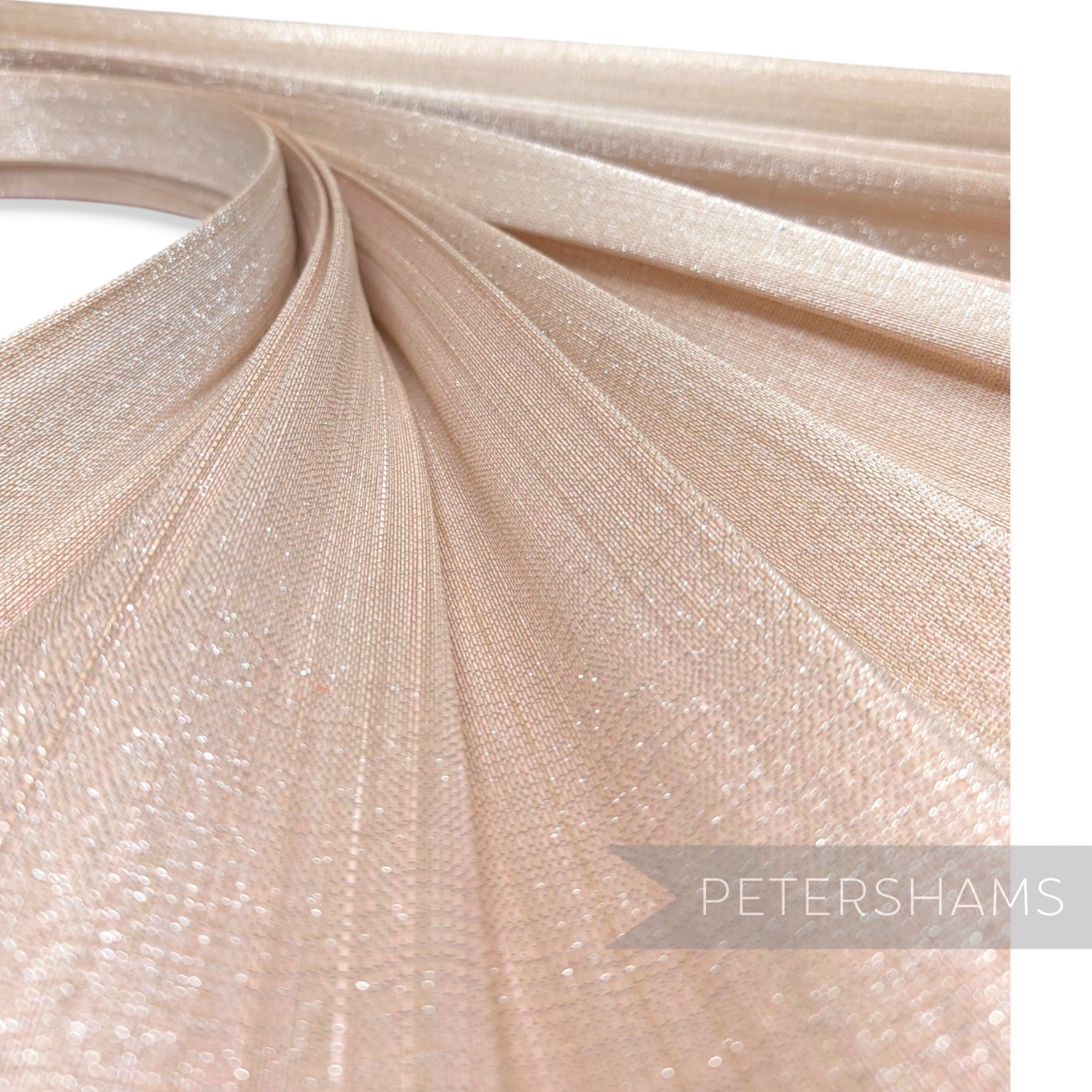 Silver Lurex Threaded Buntal (Jinsin) Fabric - 1/2m