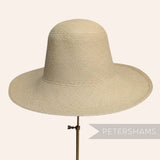 Classic Weave Vintage Ecuador Panama Straw Capeline Hat Body - 11"