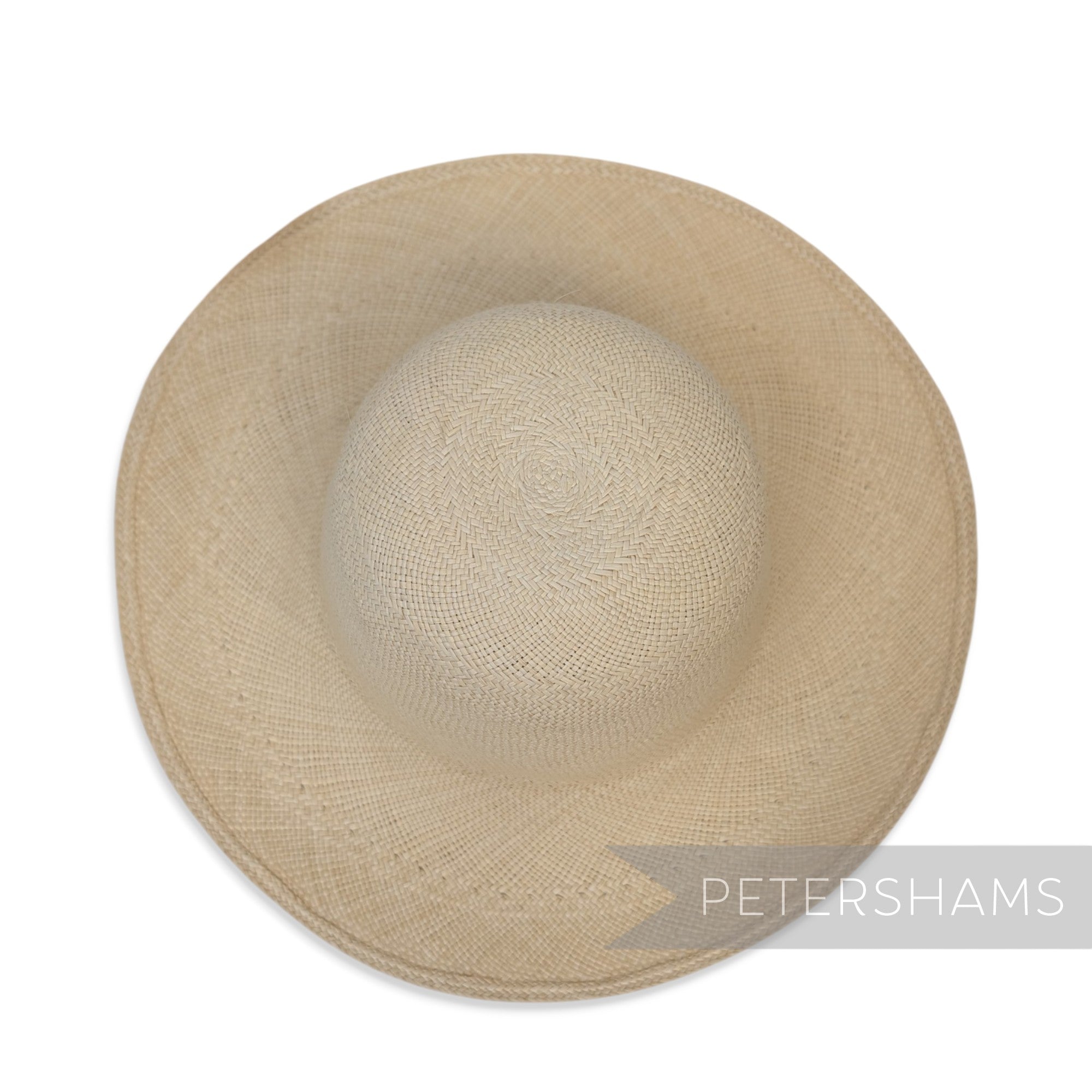 Classic Weave Vintage Ecuador Panama Straw Capeline Hat Body - 11"