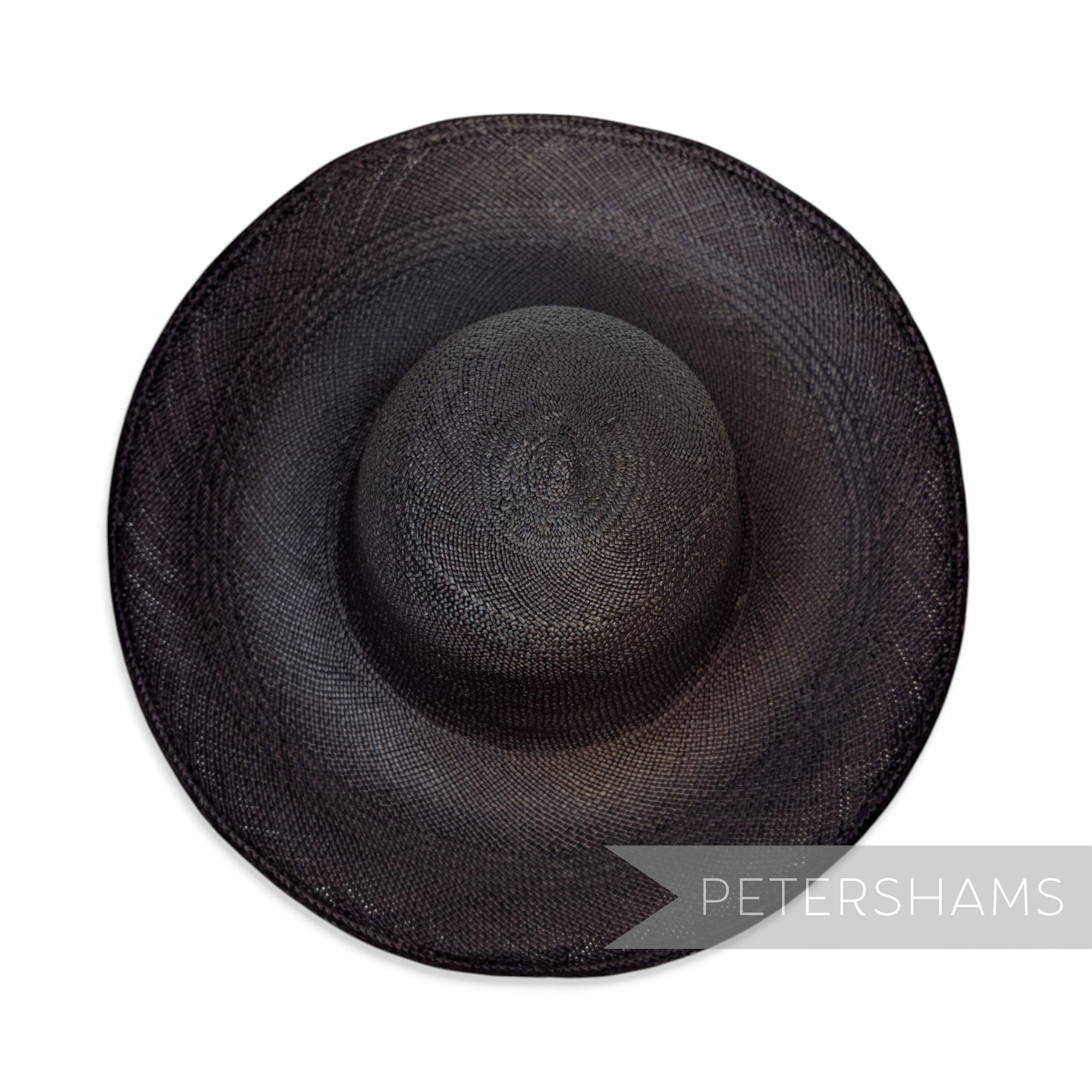 Classic Weave Vintage Ecuador Panama Straw Capeline Hat Body - 12.5"