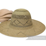 *Slightly Imperfect* Spring Green Open Weave Vintage Ecuador Panama Straw Capeline Hat Body - 11"