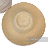 Classic Weave Vintage Ecuador Panama Straw Capeline Hat Body - 11.5"