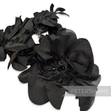 *Sale* Worked XL Silk Flower Remnant Bags