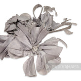 *Sale* Worked XL Silk Flower Remnant Bags