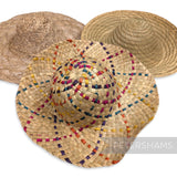 *Sale* Bundle of 3 Straw Capelines - Stack 14