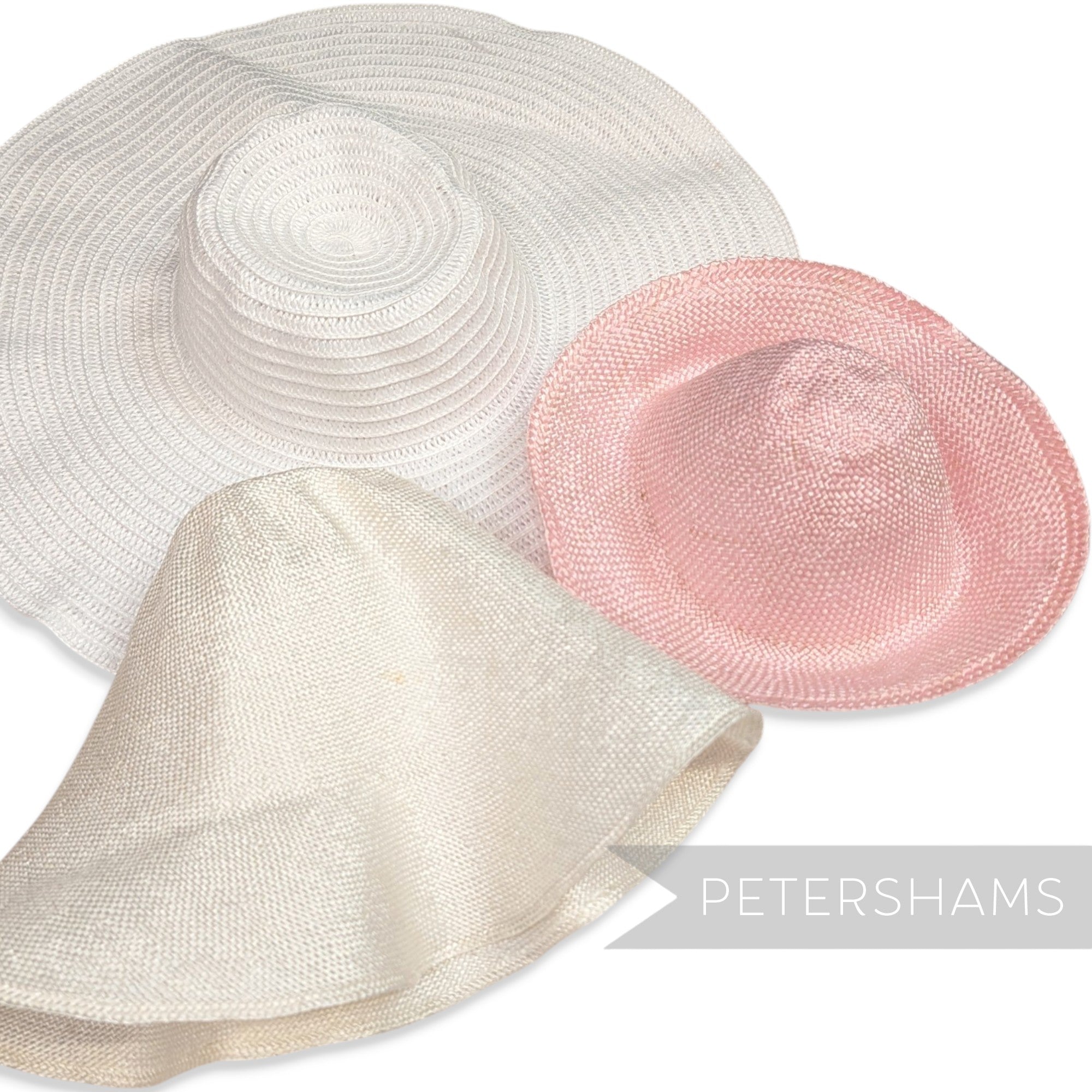 *Sale* Bundle of 3 Visca / PP Capelines - Stack 10