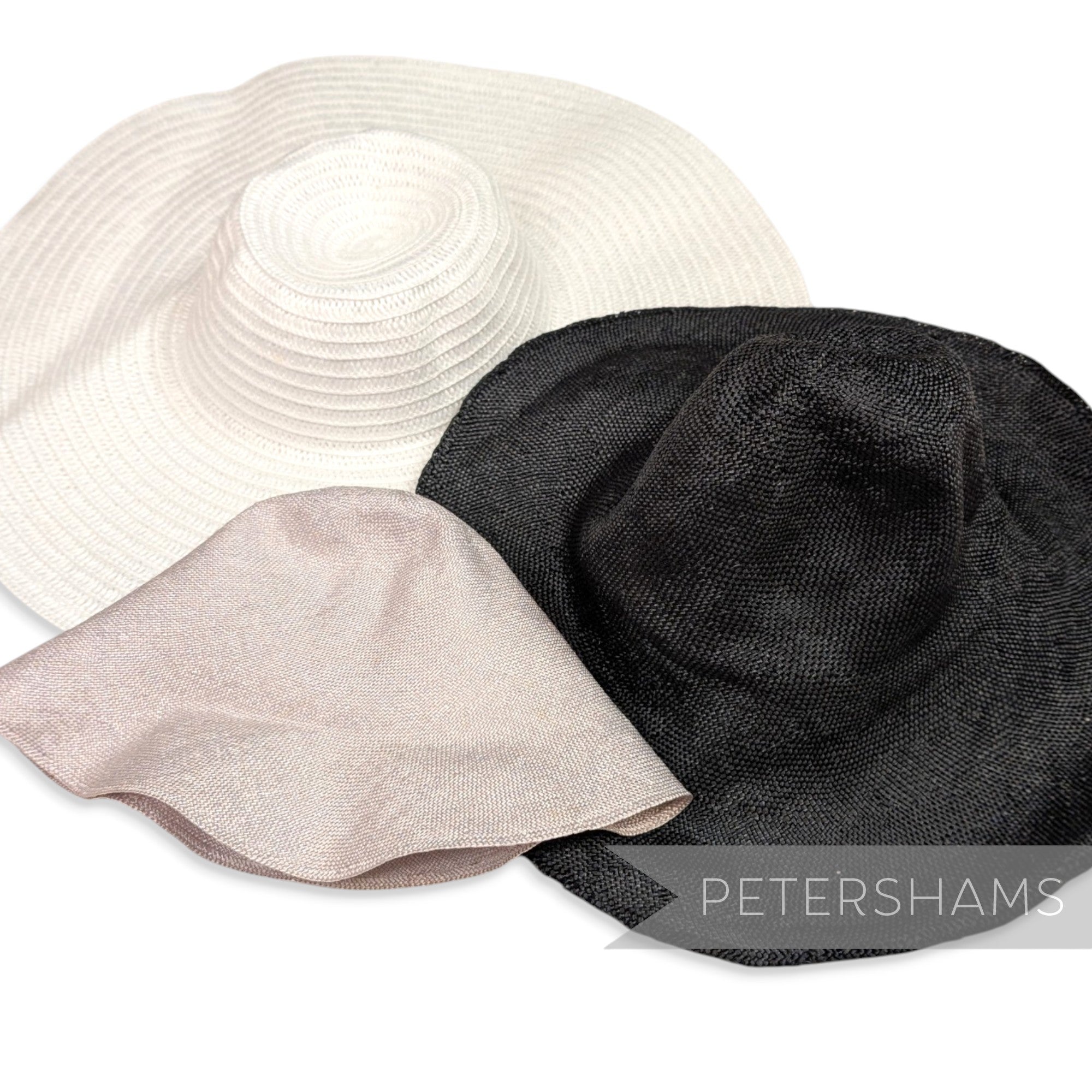 *Sale* Bundle of 3 Visca / PP Capelines - Stack 9