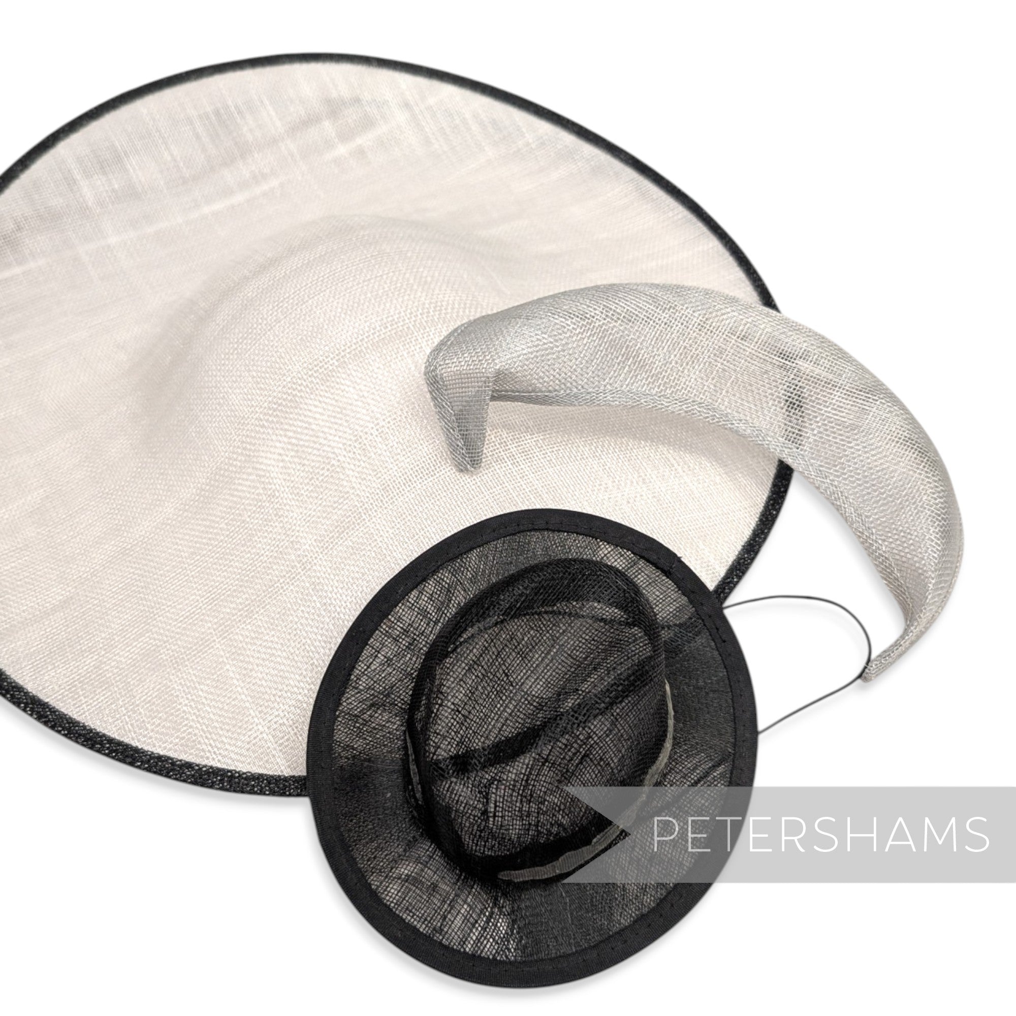 *Sale* Set of 3 Sinamay Fascinator Bases - Set 1