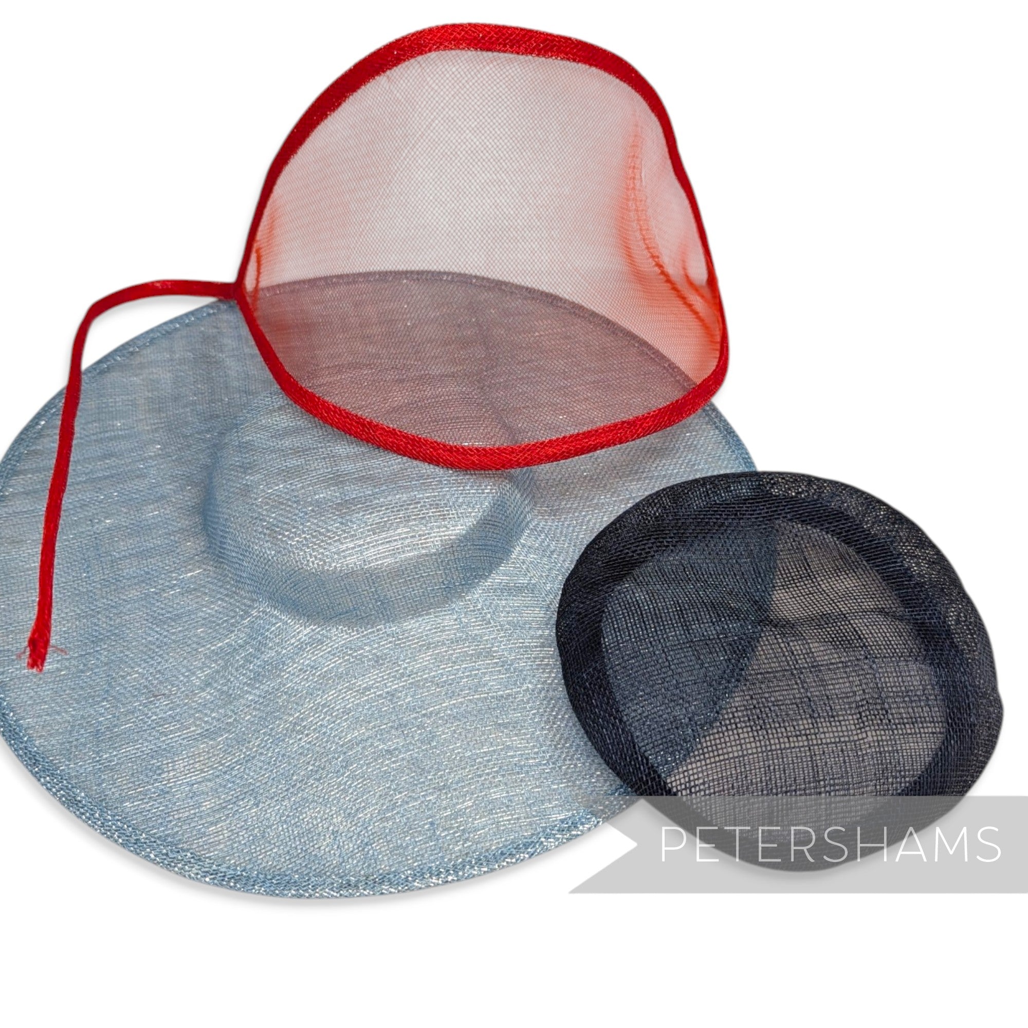 *Sale* Set of 3 Sinamay Fascinator Bases - Set 3