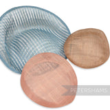 *Sale* Set of 3 Sinamay Fascinator Bases - Set 2
