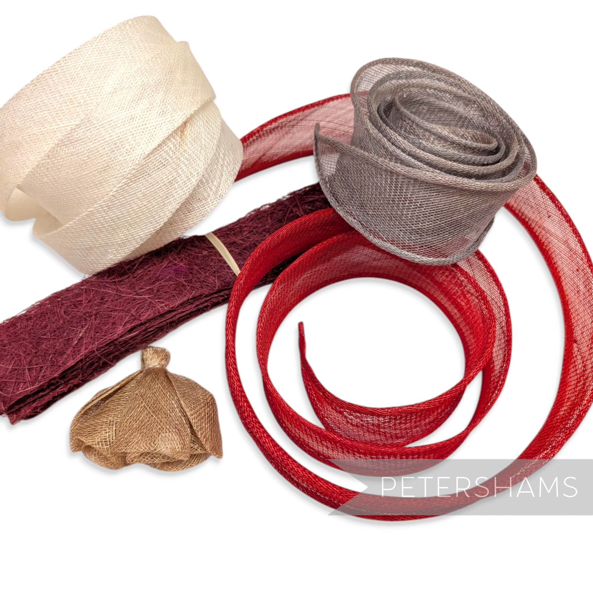*Sale* Imperfect Sinamay Trim Bags
