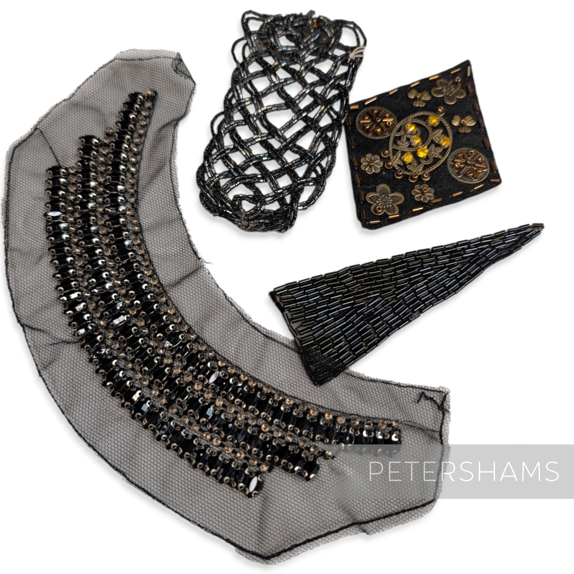 *Sale* Black Luxe Motifs