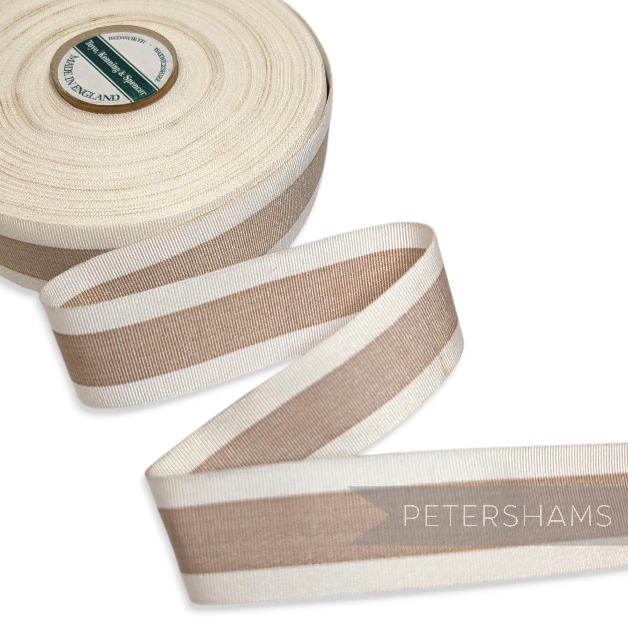 *Sale* IMPERFECT 30mm Classic Stripe Grosgrain - 25m Roll