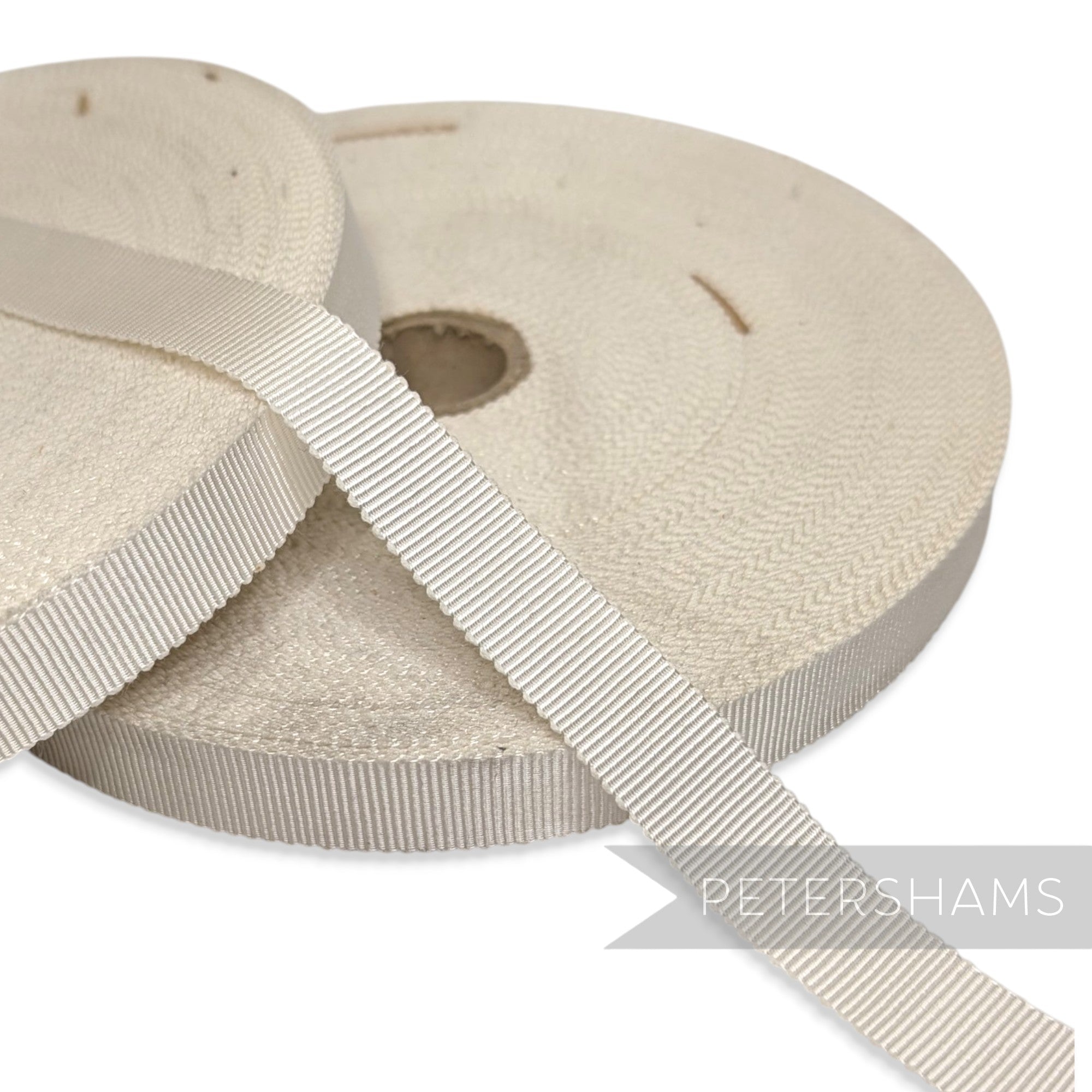 *Sale* Imperfect 17mm Rayon Petersham Ribbon