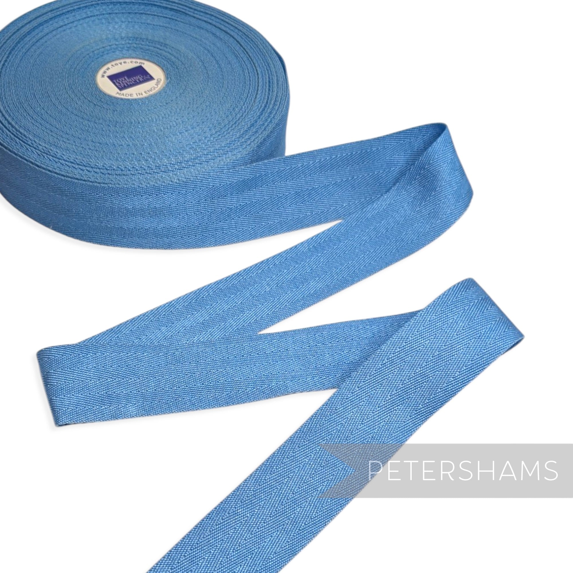 *Sale* WHOLE ROLL Herringbone Webbing/Ribbon - 25m