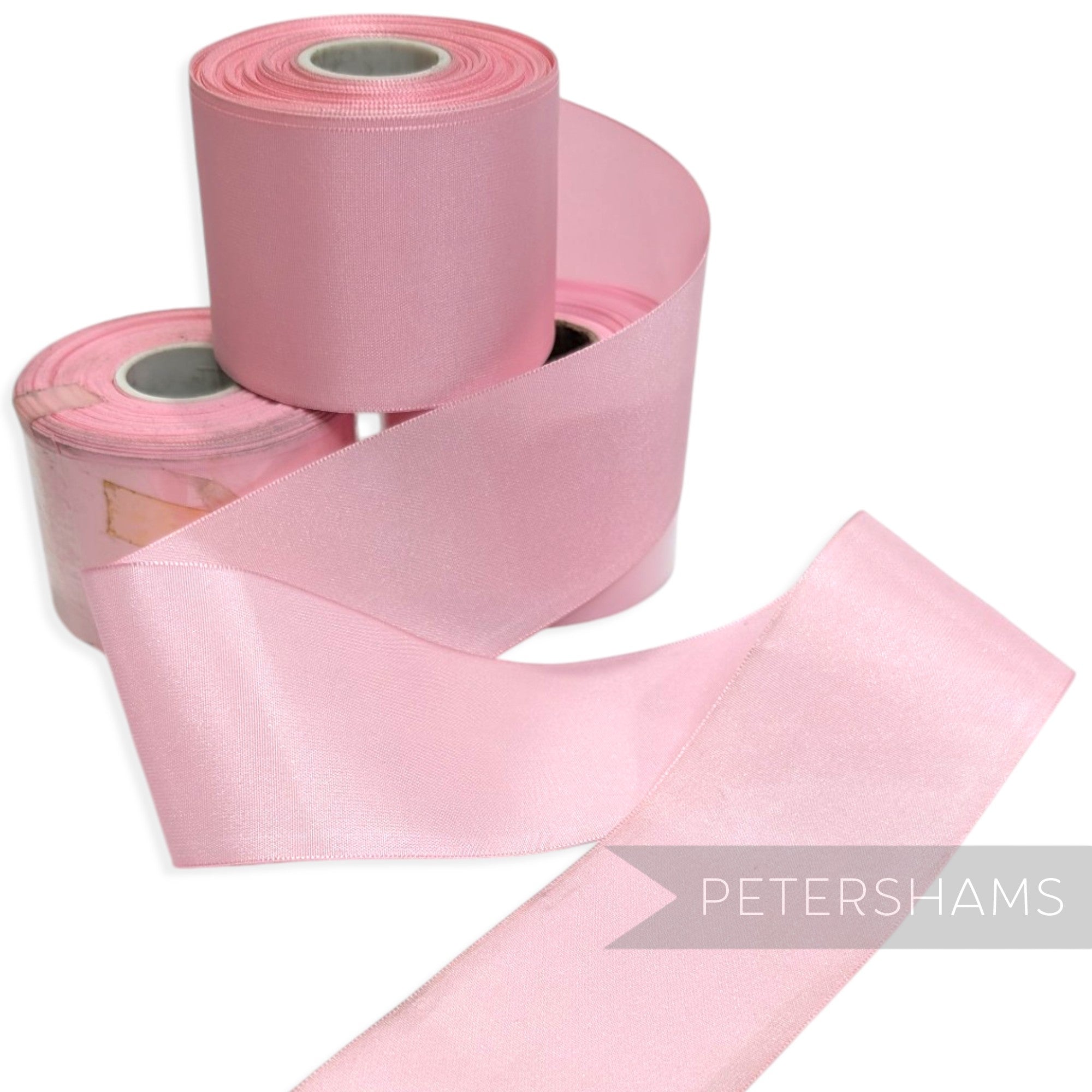 *Sale* IMPERFECT Light Pink Nylon Ribbon - Approx. 40/50m