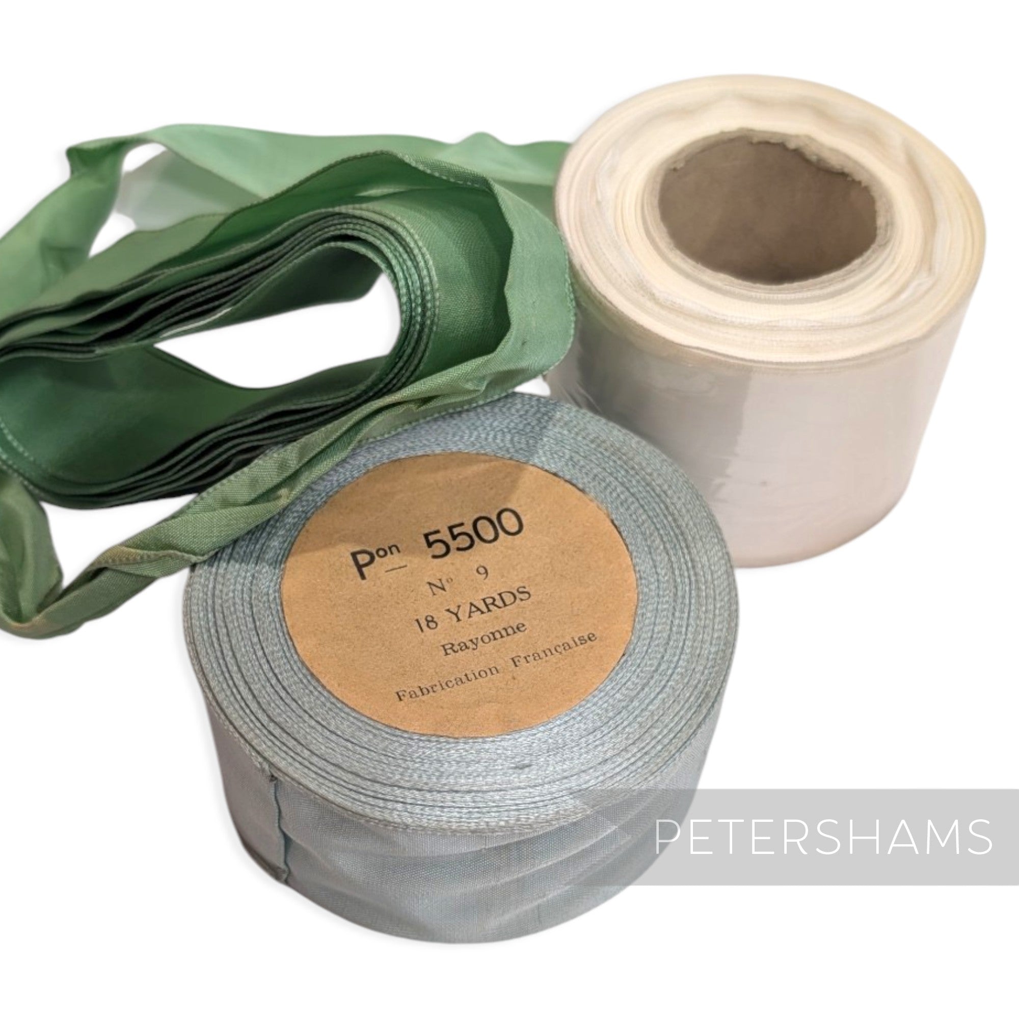 *Sale* IMPERFECT Satin & Rayon Vintage Ribbon Rolls