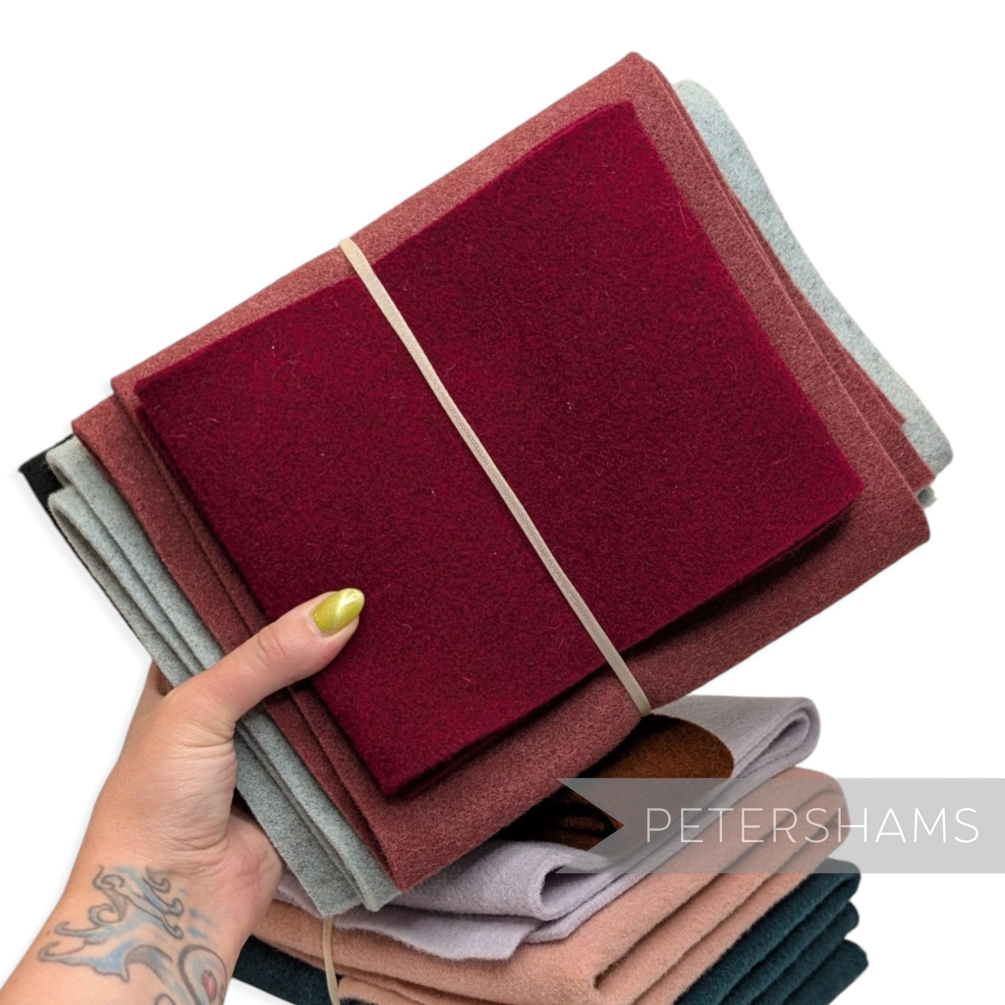 *Sale* Lucky Dip Thermoformable Wool Felt Bundle - 1m
