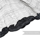 *Sale* BULK 45cm Satin Leaf Edged Sinamay - 8.5m