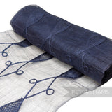 *Sale* BULK 45cm Renaissance Swirl Applique Sinamay - 8.5m