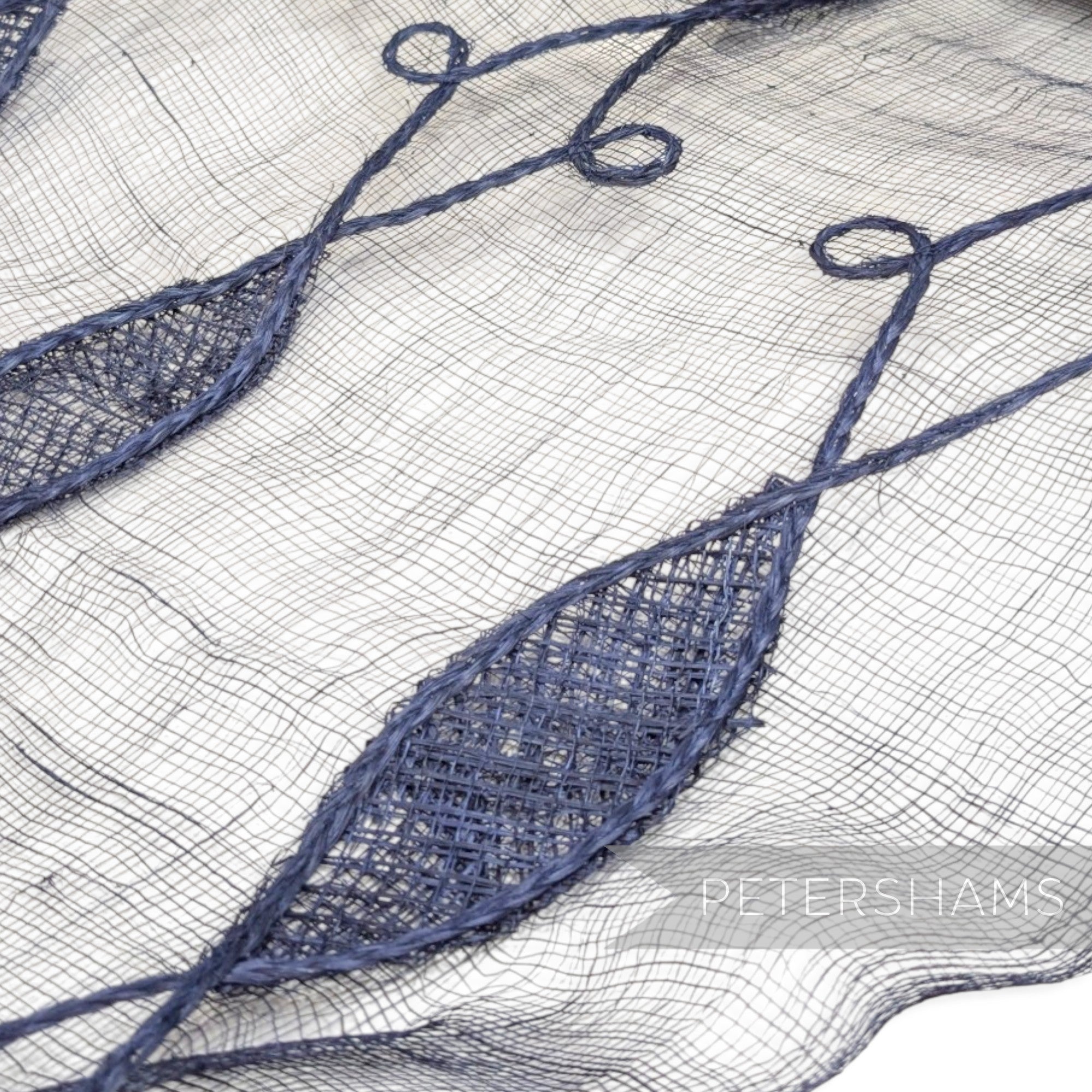 *Sale* BULK 45cm Renaissance Swirl Applique Sinamay - 8.5m