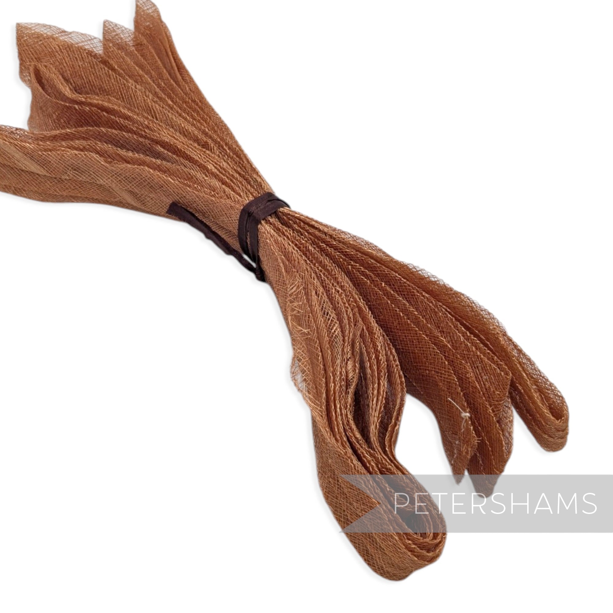*Sale* Blush Pleated Sinamay Puggaree Trim - 6m